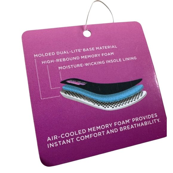 Skechers Women's D'Lites Bold Views Size 6 Memory Foam Athletic Shoes NEW - Picture 5 of 15